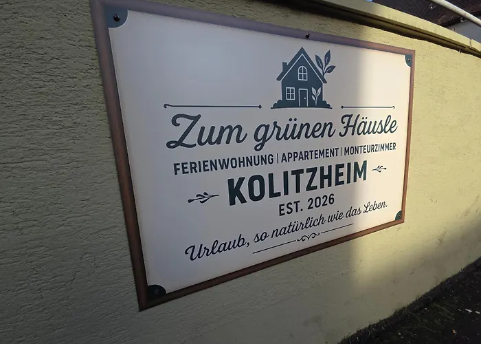Zum Gruenen Haeusle Lägenhet Kolitzheim